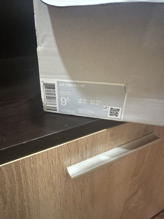 Air force 1 ‘07 43 white mid