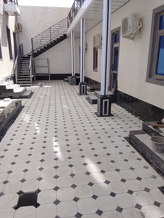 Bruschatka izvestnyak va kafel soklga teramiz