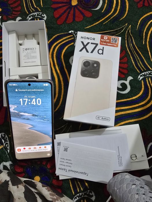 Honor X7d 256Гб жагдайы тазза ислеуи жаксы!