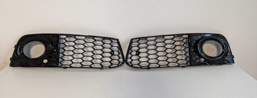 Решетки долни около халоген АУДИ А4 Пчелна пита 8k AUDI A4 B8