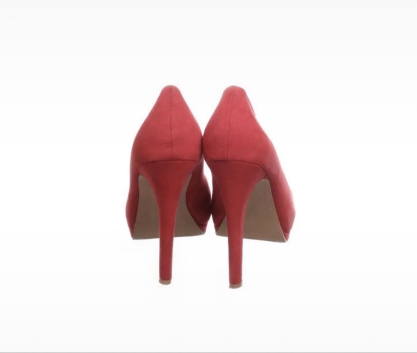 Pantofi Zara Trafaluc rosii 37 Superbi