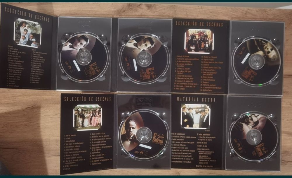 DVD The Godfather Trilogy E.T. Extra-terrestrial Collectors Edition