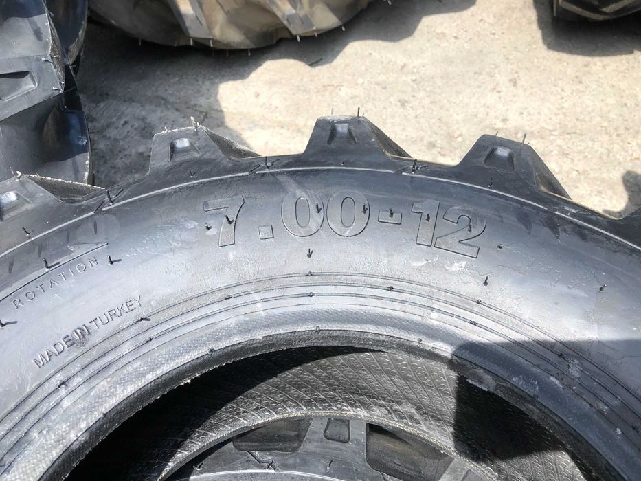 7.00-12 marca OZKA tractiune 6PLY cauciucuri noi anvelope MOTOCULTOR