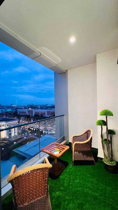 Ташкент Сити ЖК Nest One 3-комн 11/51 60 м² евроремонт вид на парк