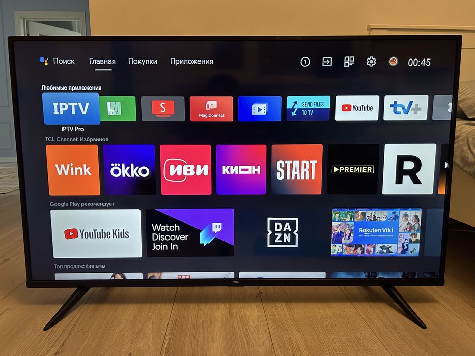 Телевизор smart android TCL
