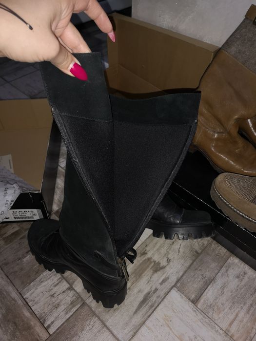 Боти ботуши естествена кожа Daris