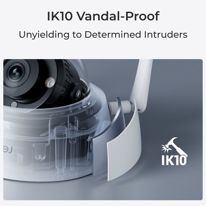 amera Supraveghere 4K Reolink W437, Wi-Fi 6, Viziune Nocturna Color