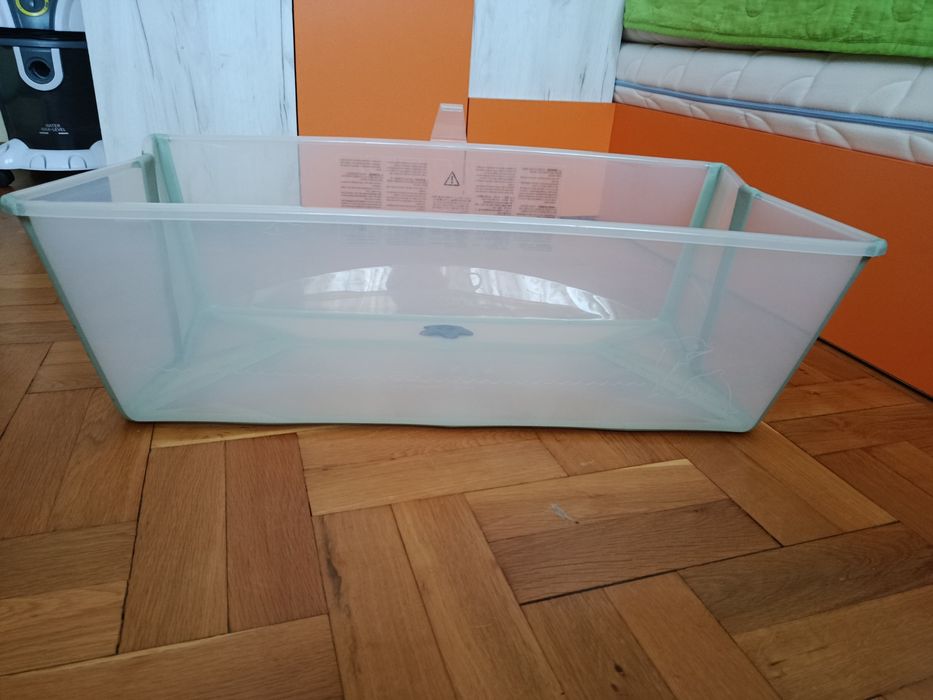 Stokke сгъваема ваничка XL с подложка за новородено