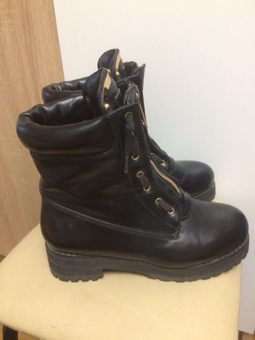 Ботинки с натуральным мехом