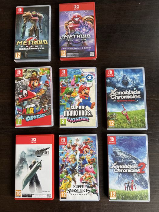 Jocuri Nintendo Switch 1 si Switch 2