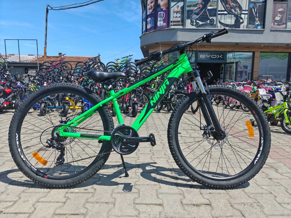 BG Алуминиев велосипед 27.5" NINJA зелен