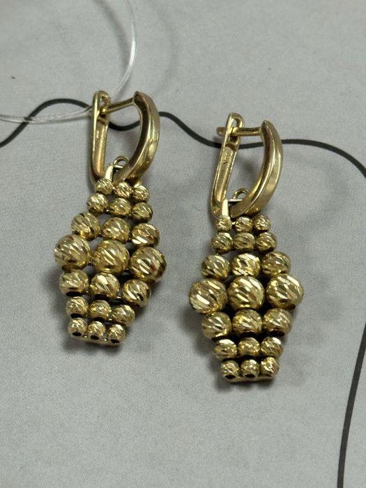 Золотые серьги /Bari Bar Shop /Рассрочка без процентов