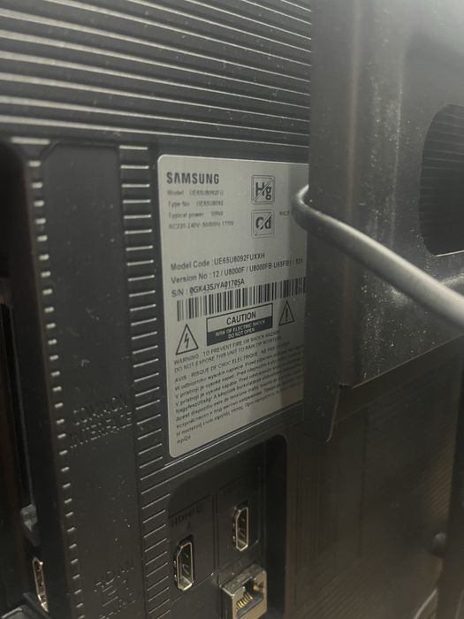 Televizor samsung defect