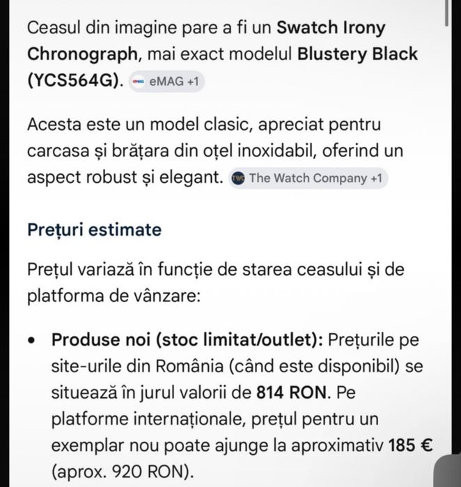 Vand ceas barbatesc