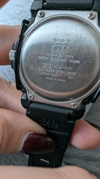 Детски часовник Casio HDA-600