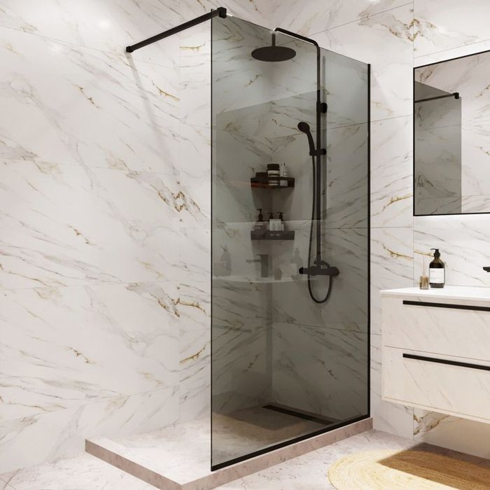 Душевые кабины. Стеклянные перегородки. Раздвижные двери под заказ