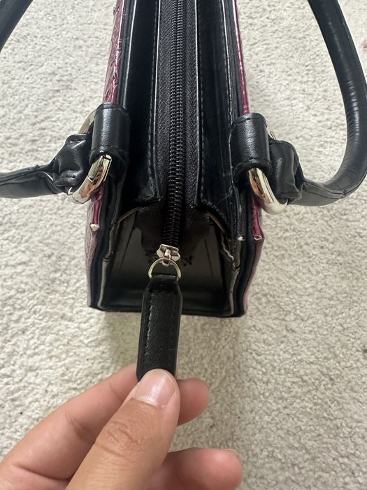 Geantă de mână Miche cu o husă interschimbabilă Lillian Classic de culoare grena [5.3, 5.5].