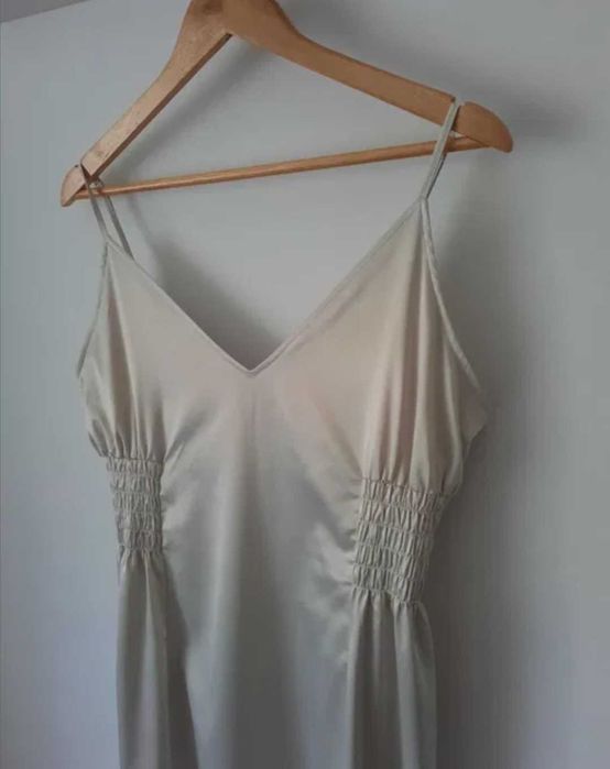 Rochie bumbac satinat Zara L