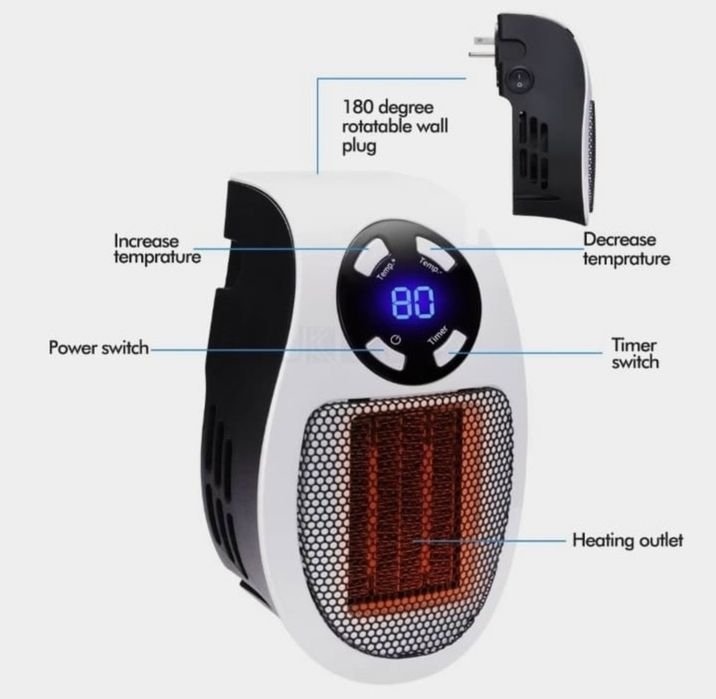 Продам Тепловентилятор Portable Heater. НОВЫЙ