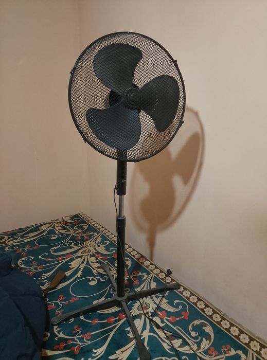 Плита и вентилятор