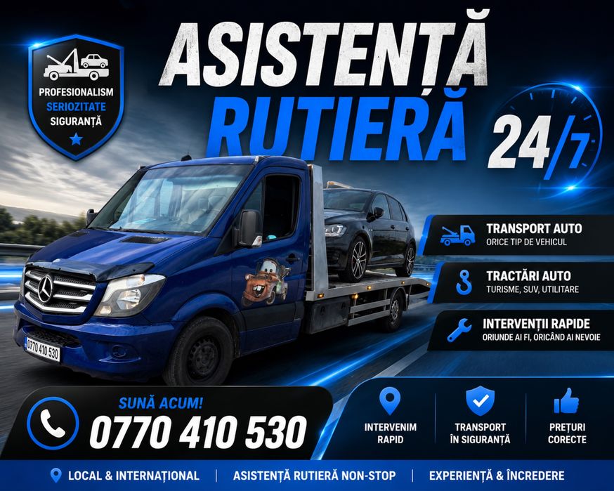 Tractari AUTO NON STOP Arges Pitesti 24/7