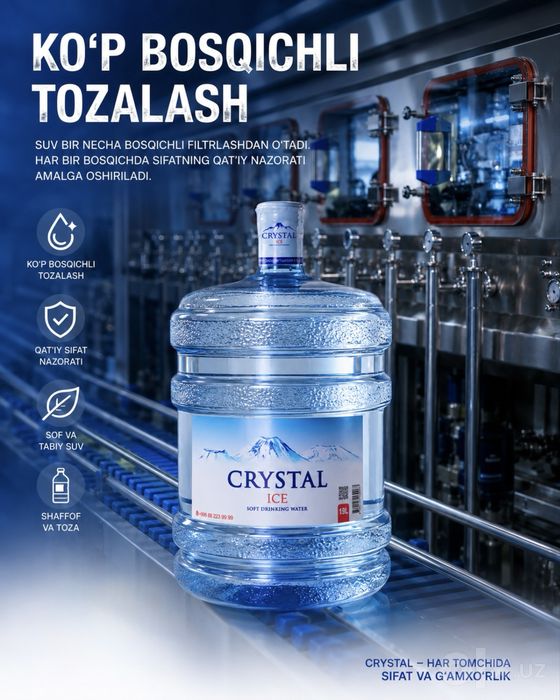 19L CRYSTAL kuler suvi