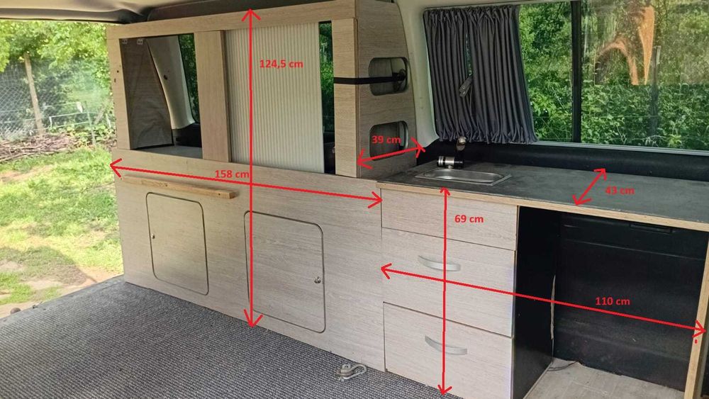 къмпинг мебели за VW T4