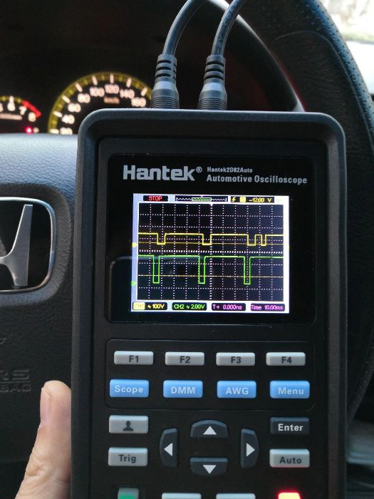 Автомобилен осцилоскоп HANTEK 2D82Auto - 2 канала 80MHZ/multimeter