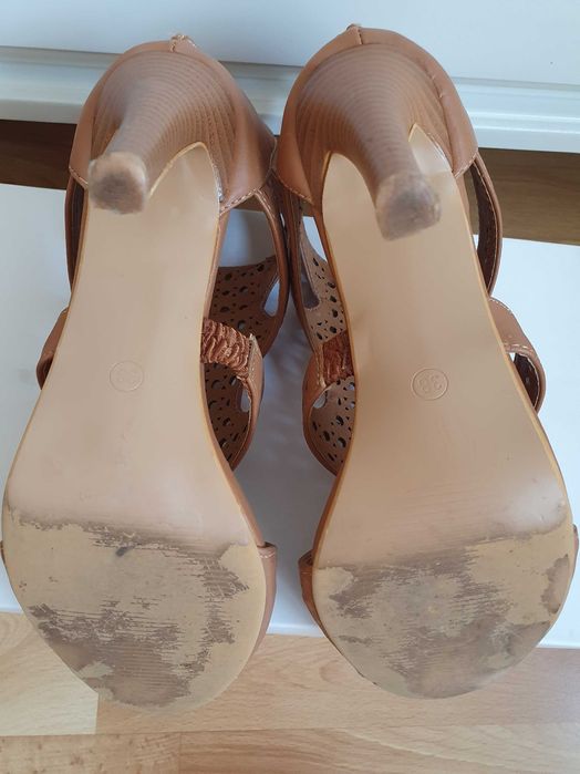 Sandale Maro, cu toc