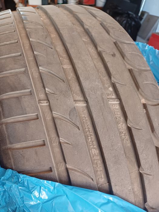 4 почти нови летни гуми kormoran 245/45 R 18