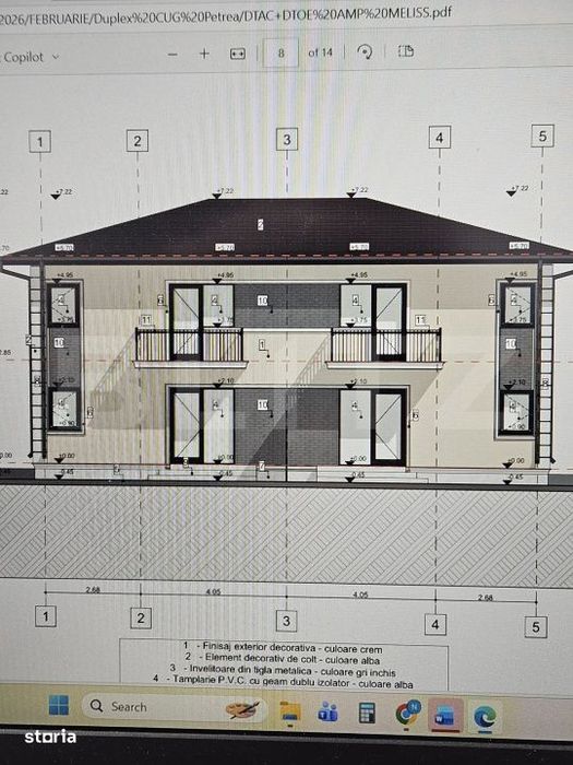 Duplex de vanzare, 105 mp, zona Rond Vechi - CUG