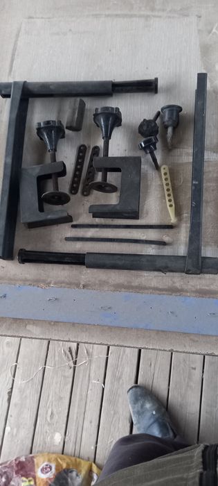 Стол теннисный, крючки