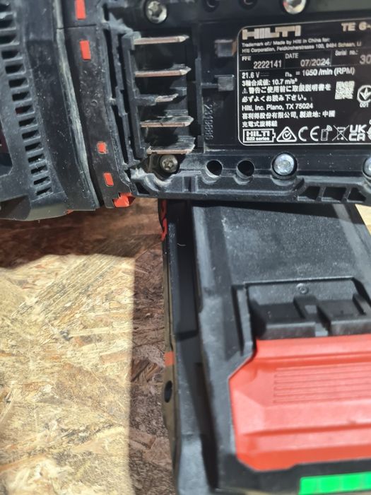 Rotopercutor cu aspirator Hilti TE6 22 nuron