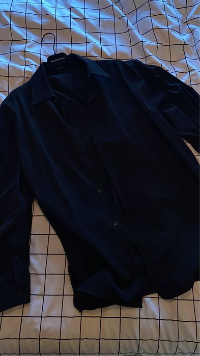 Jacheta Balenciaga oversized virgin wool