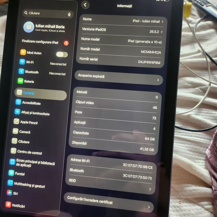 Ipad generatia 10