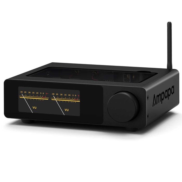 Hi Fi комбо Ampapa Q1 DAC + Ampapa D1 TPA3255 ESS9039 AK4493 PFFB Bluetooth 5.2