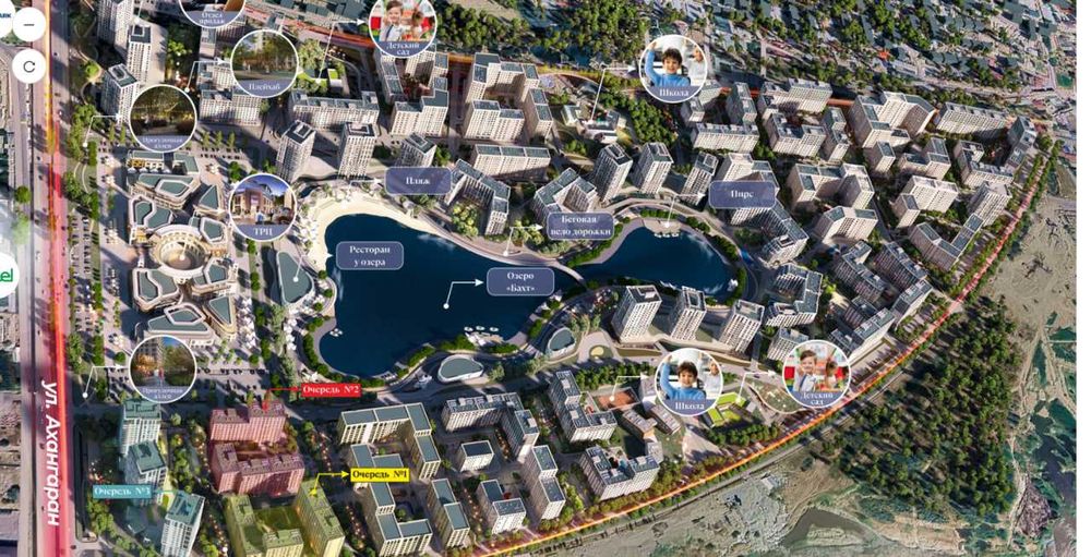 3х ком квартира в ЖК YANGI BAXT от NRG-BI | Ипотека 62 000 у.е.