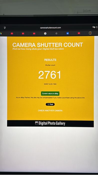 Полнокадровая камера Sony alpha 7iv