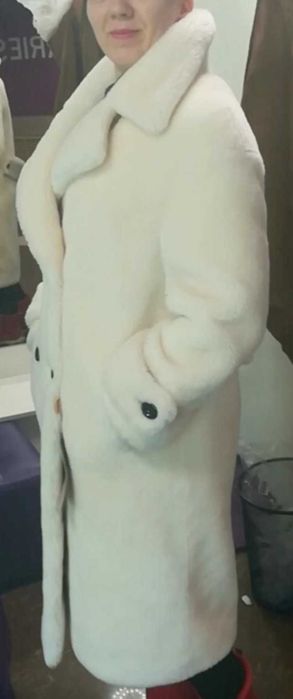 Шуба из овечьей шерсти