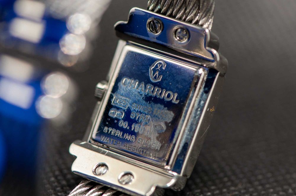 Швейцарски дамски часовник от 925 сребро - Charriol St. Tropez