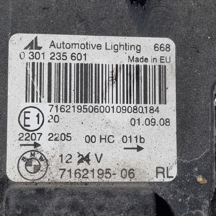 Far Stanga BMW X3 E83 Facelift 2006 - 2010 SUV 4 Usi (1458) Fara xenon 716219506