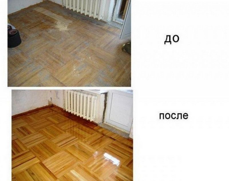 Реставрация паркета от 150 м² — Алматы и выезд