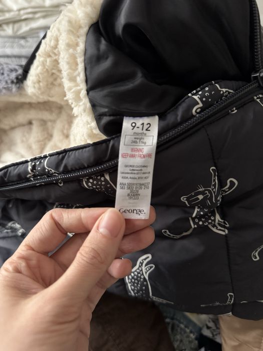 Детский теплый комбинезон на мальчика