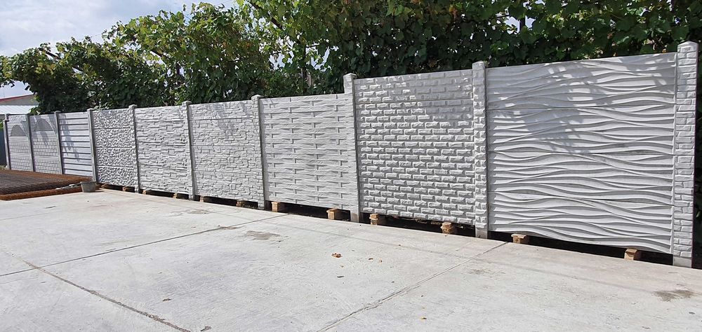 Stalpi gard beton