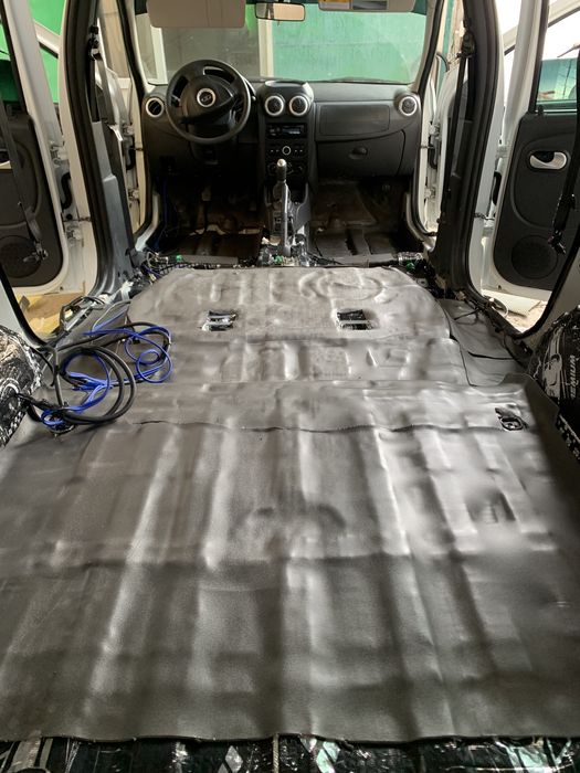 Химчистка обесшумка автомобиля