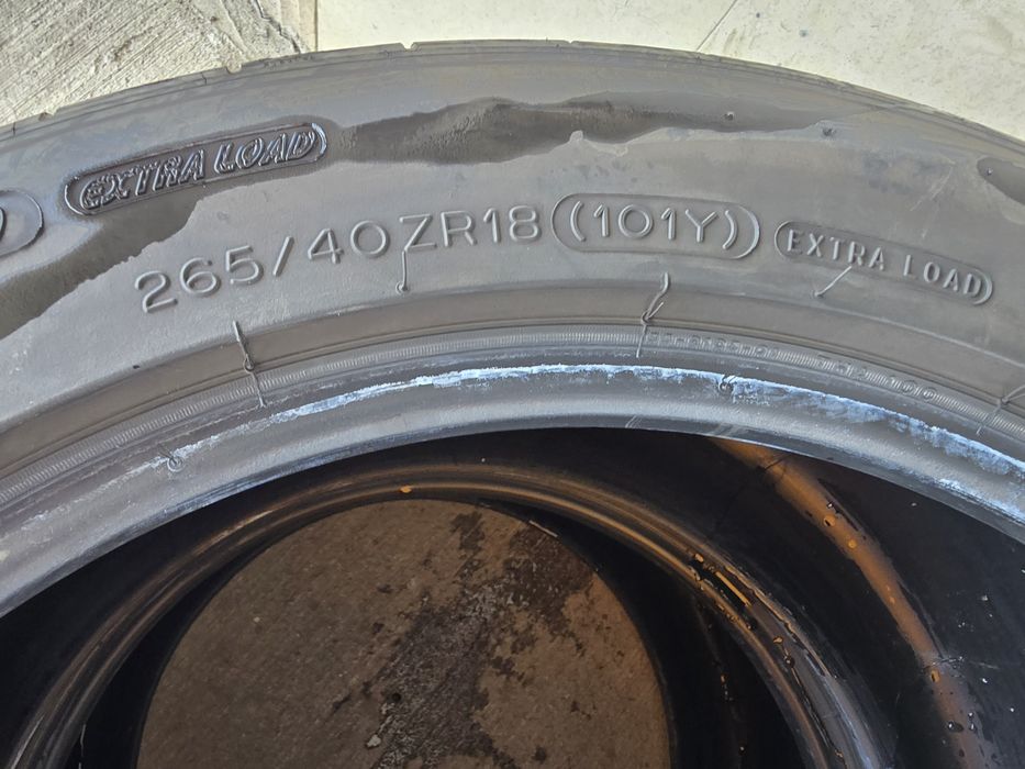 Гуми 265/40/18 и 235/40/18 Michelin спорт пакет Porsche