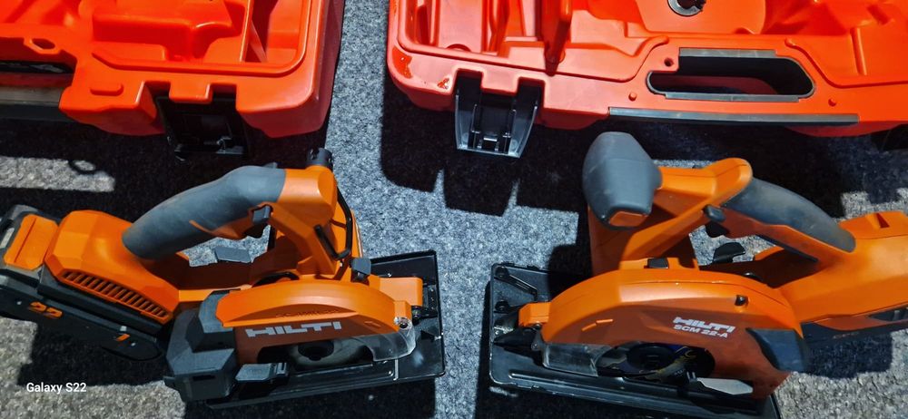 Hilti circular pentru metal pe acumulatori