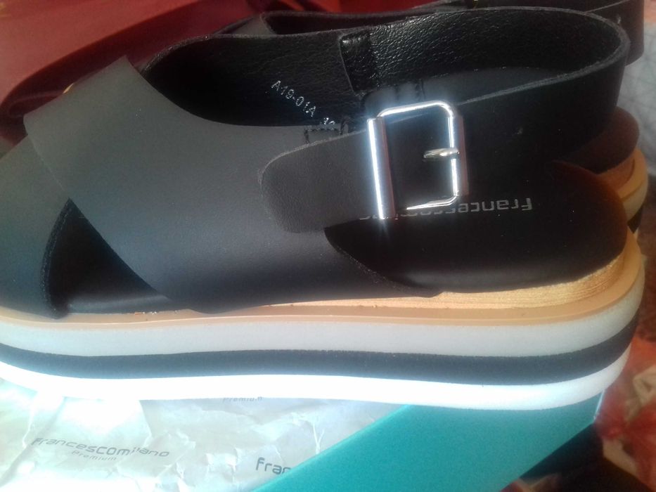 Sandale de dama din piele naturala Francescomilano