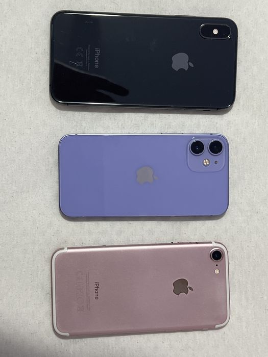 iphone XS  ;  iphone 8 ;  iphone 12 mini  за части, и на части по отд.