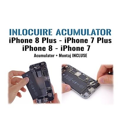-AFIȘARE PROCENTAJ- Acumulator OEM iPhone 6 7 8 X 11 12 13 14 15